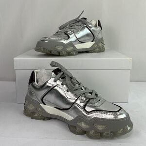 Jimmy Choo Nib Diamond x Trainer Sneakers